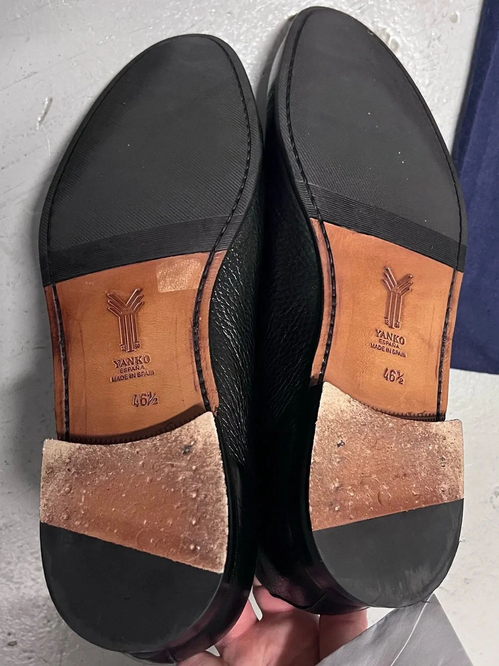 Yanko classic Belgian loafer black soft grain